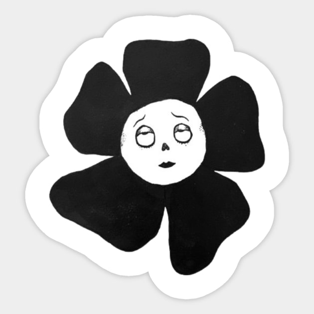 Strange Flower Sticker by strngeflwr